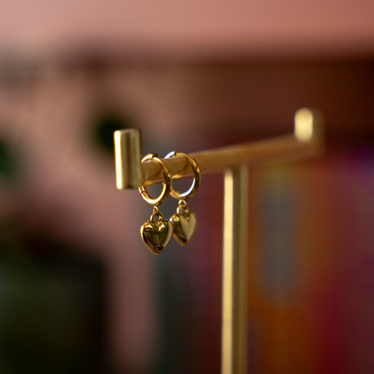 Les boucles d'oreilles