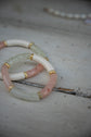 Le bracelet jonc nude rose