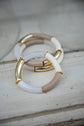 Le bracelet jonc nude doré