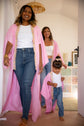 Le kimono des mamans Kimolove rose chamallow