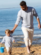 Le pants crème Bichon des parents